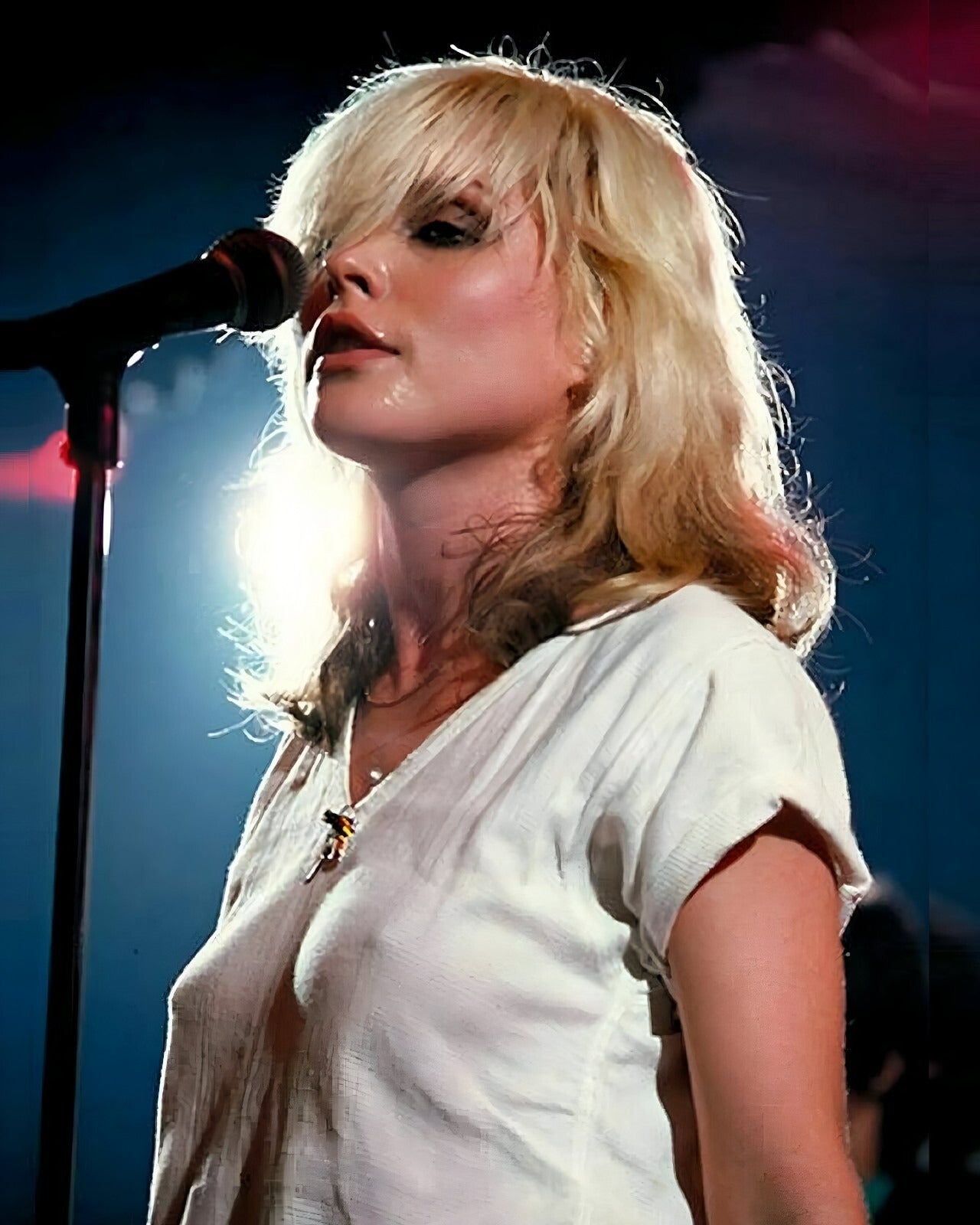 Blondie Debbie Harry legendary music canvas wall art