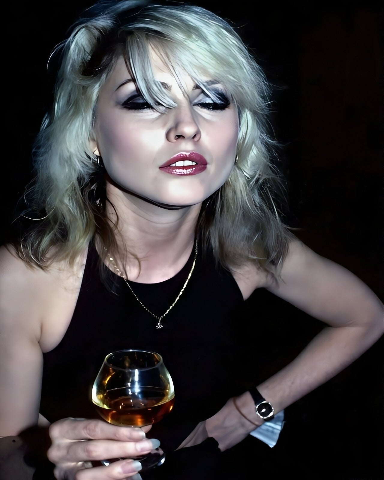 Blondie Debbie Harry vintage rock star canvas wall art