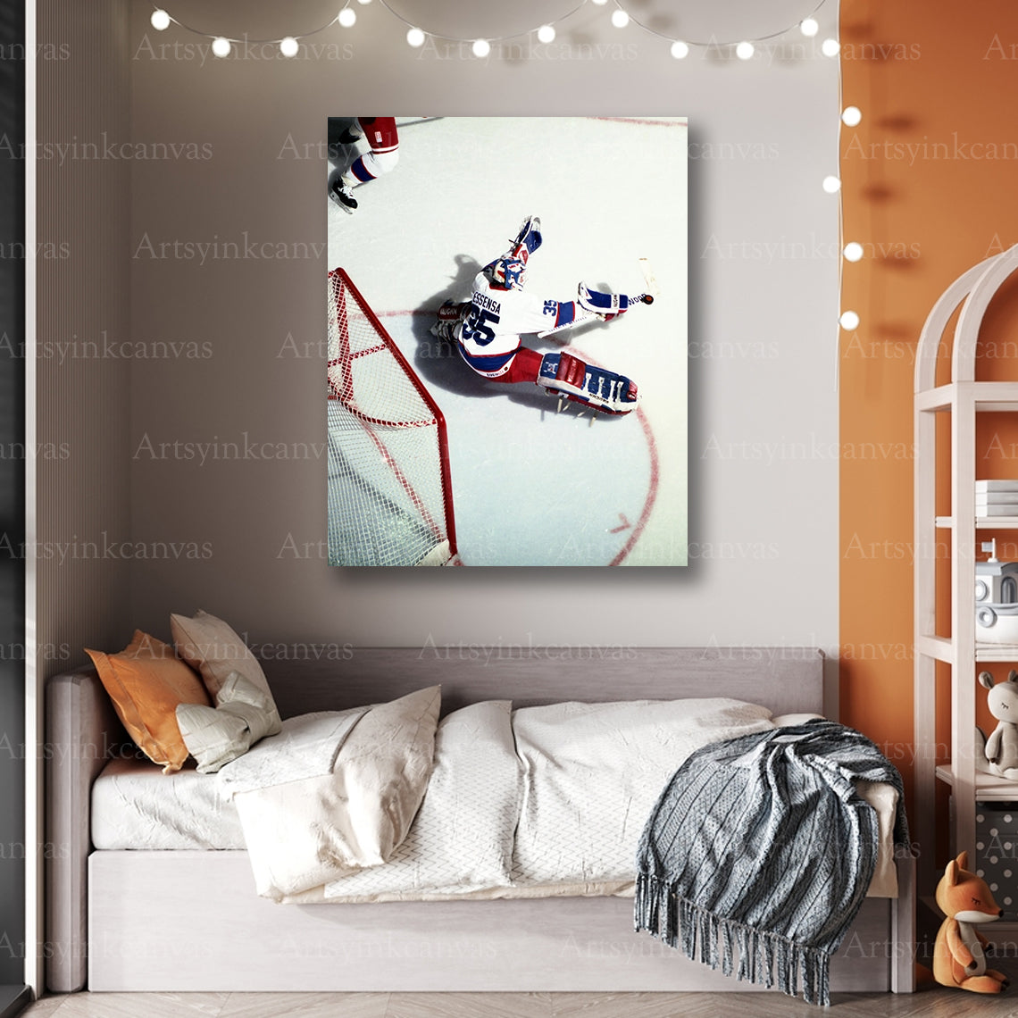 Premium Winnipeg Jets hockey canvas art