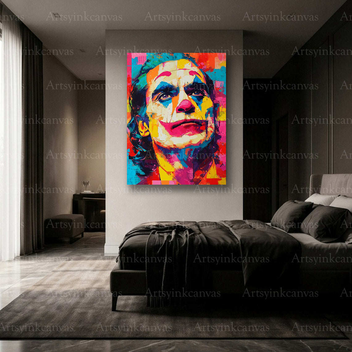 Premium Joker The Mask of Modernity wall art