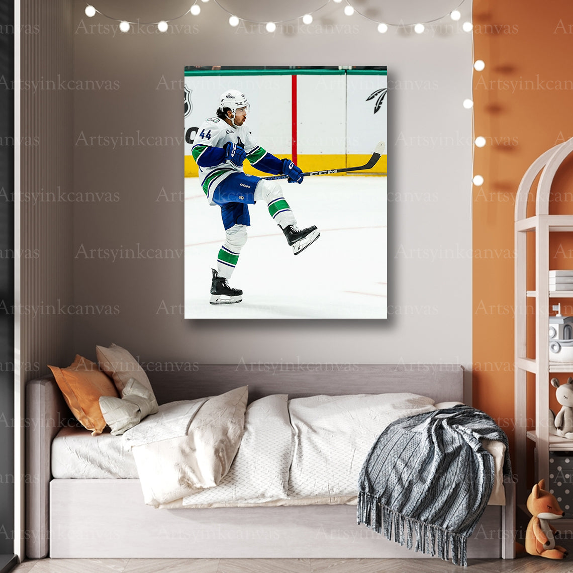 Premium Kiefer Sherwood Vancouver Canucks canvas print