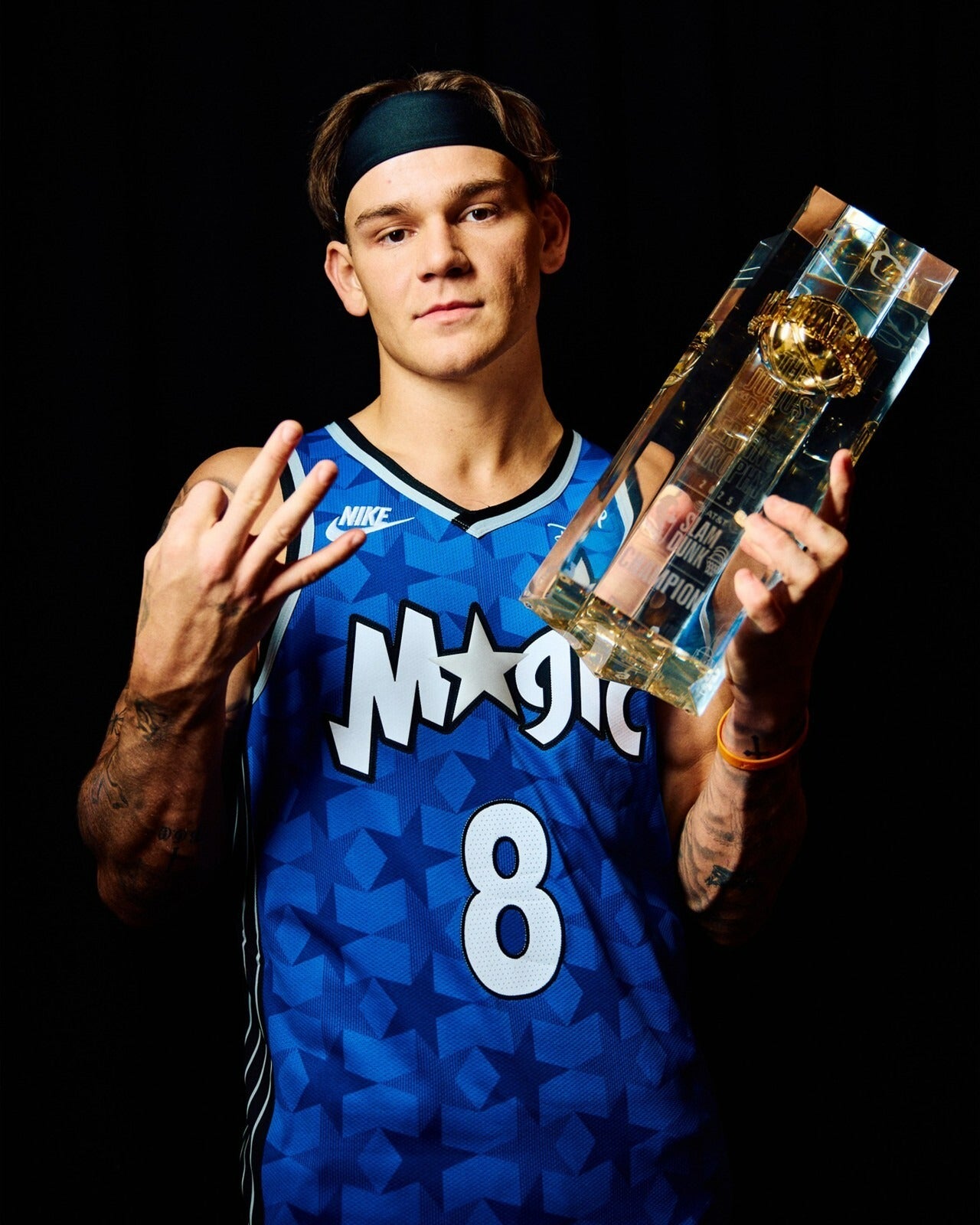Mac McClung 3x Slam Dunk Contest Champion canvas wall art