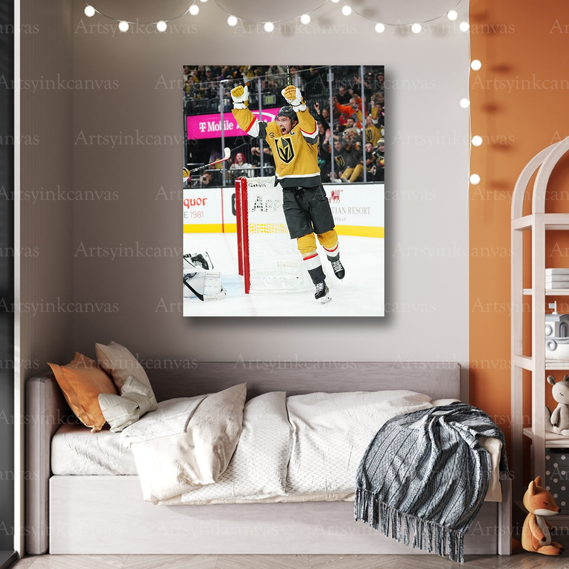 Mark Stone hockey collector canvas art