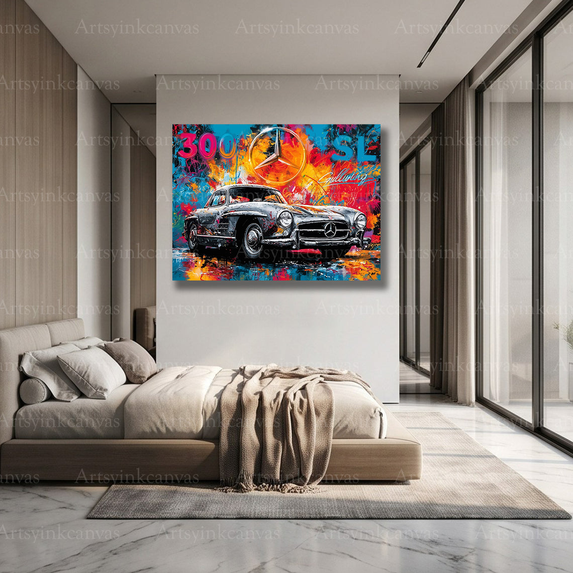 Premium Mercedes-Benz 300 SL wall art