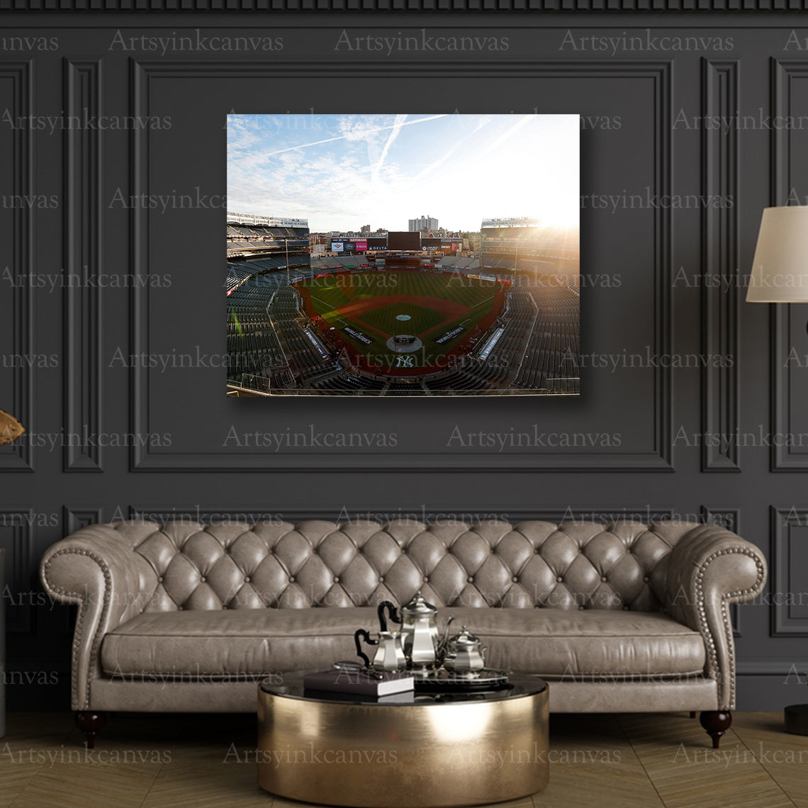 Premium New York Yankees World Series canvas wall art