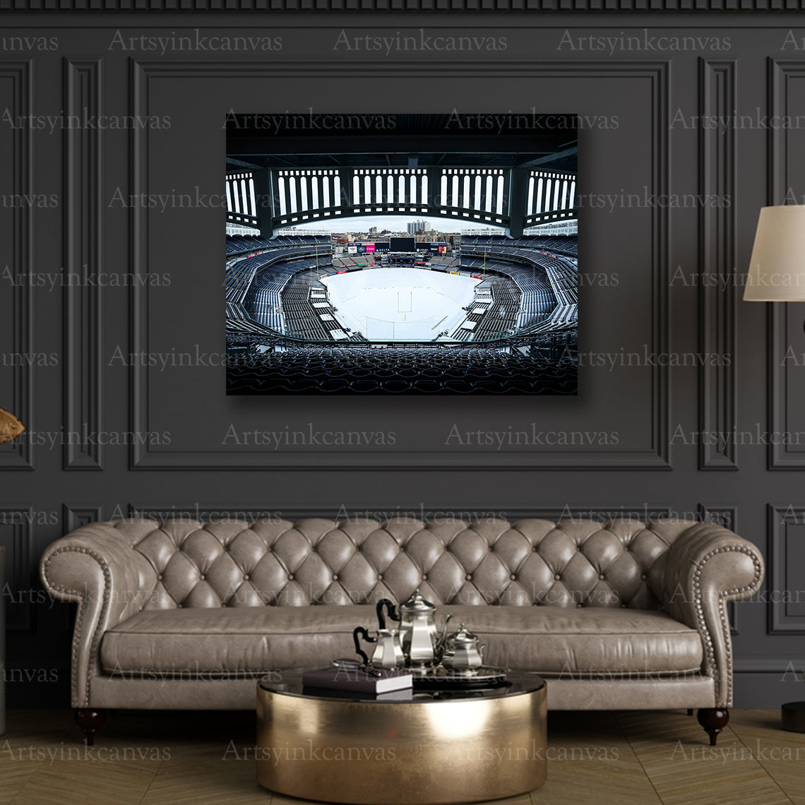 Premium New York Yankees stadium canvas wall art