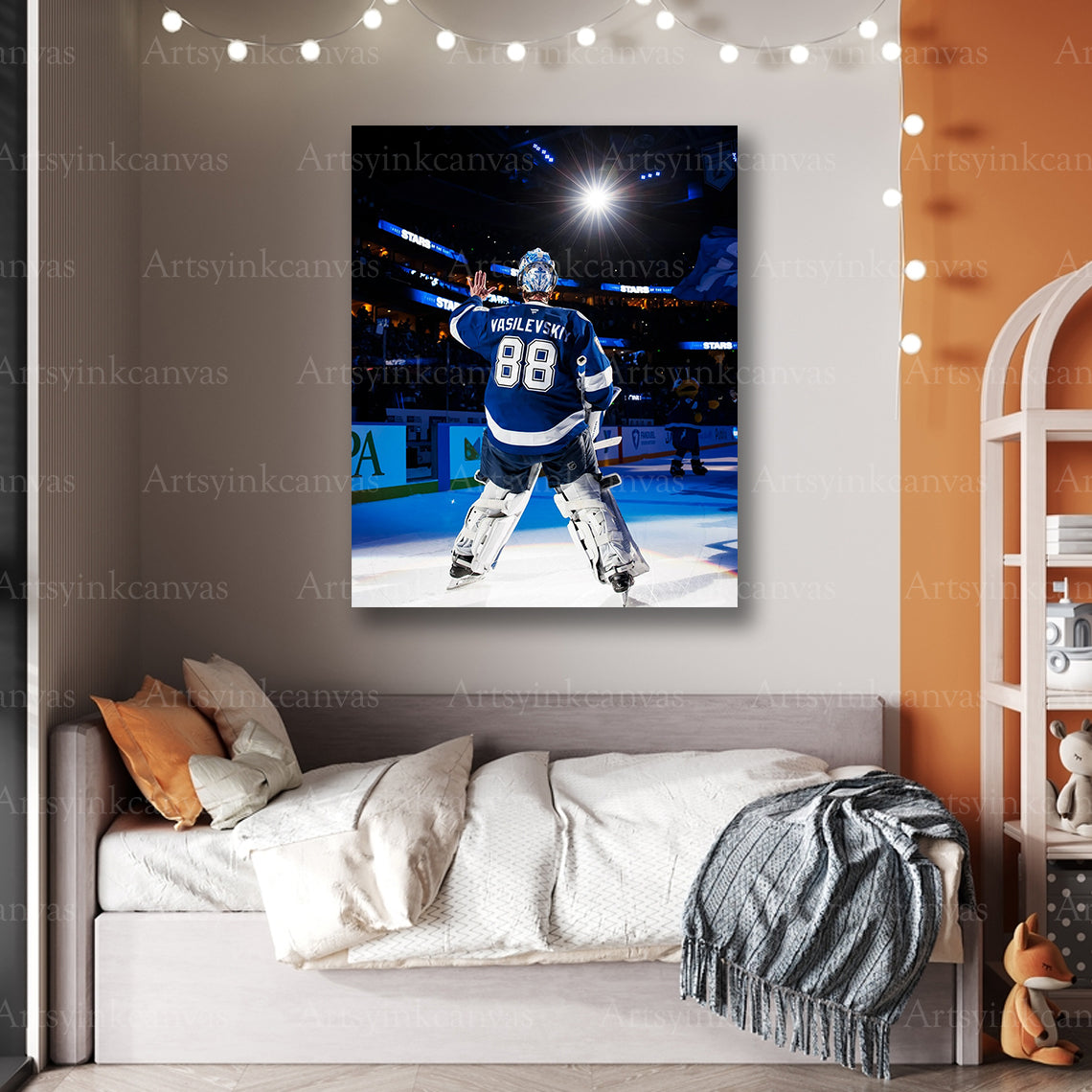 Premium Andrei Vasilevskiy Lightning canvas print