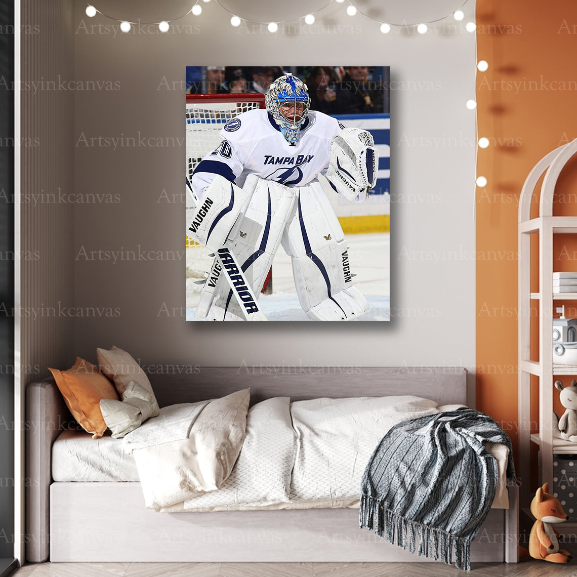 Premium Evgeni Nabokov hockey canvas print