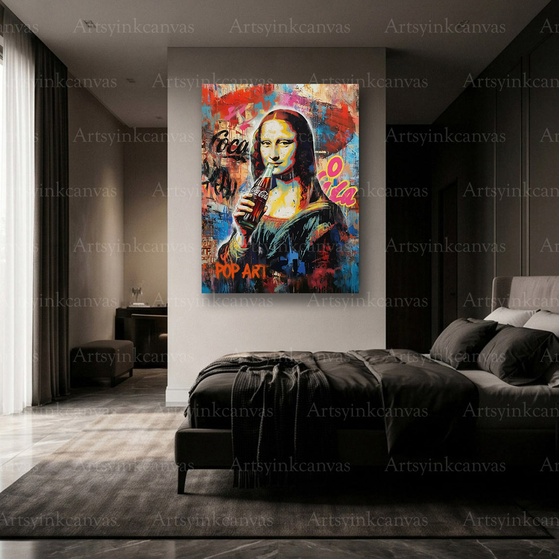 Premium La Gioconda canvas wall art