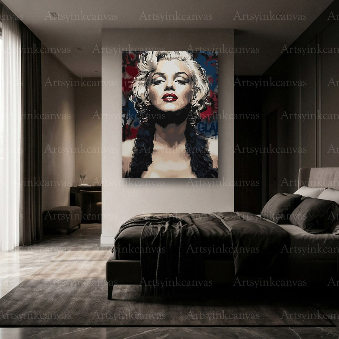Premium Marilyn Monroe canvas print