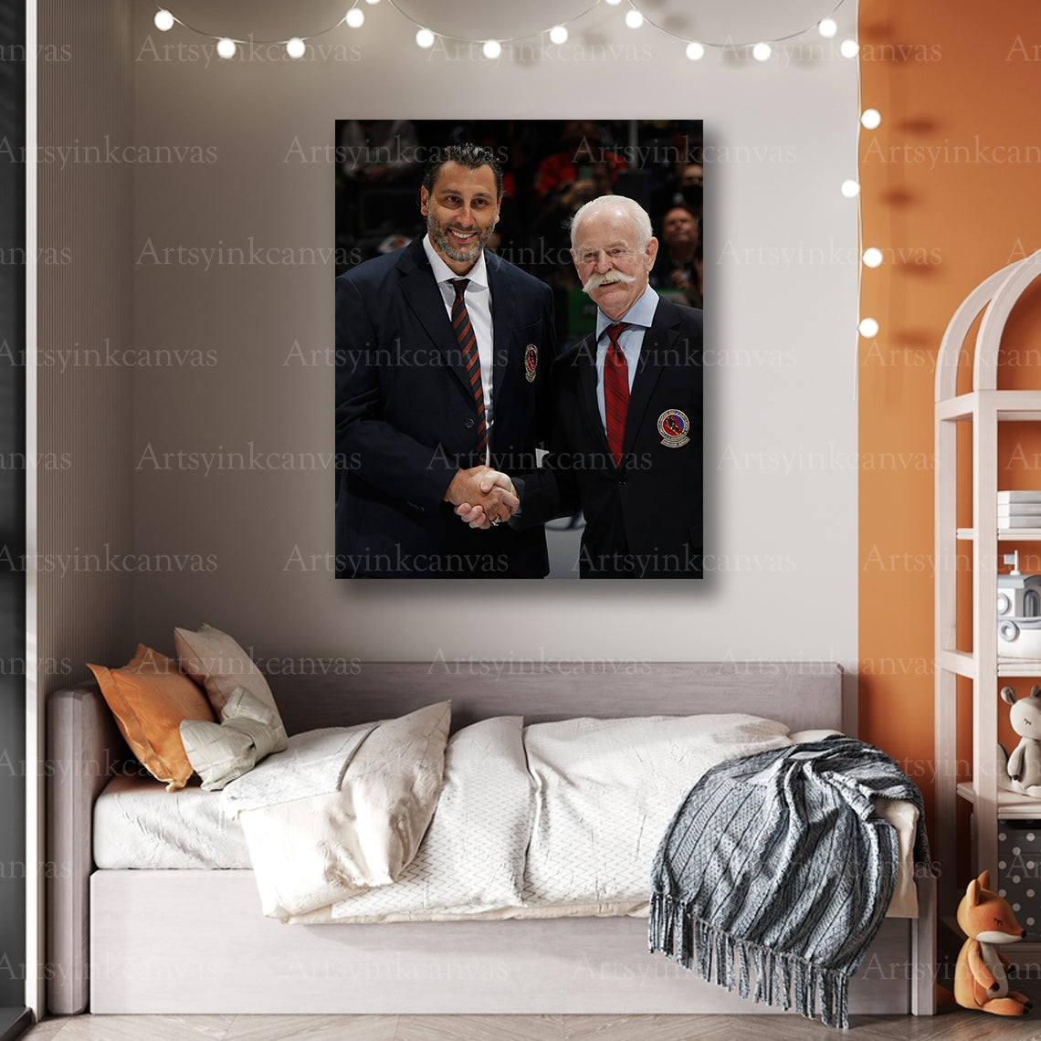 Premium Roberto Luongo Florida Panthers Hall of Fame canvas print