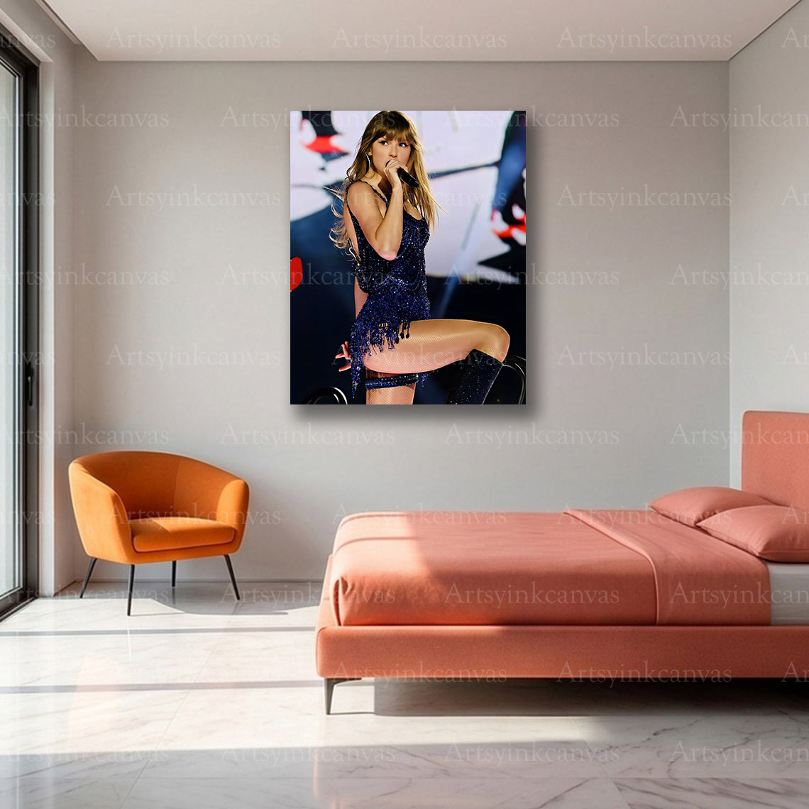 Premium Taylor Swift canvas print