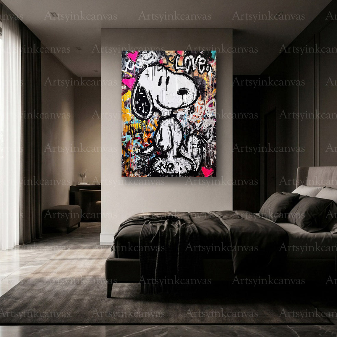 Premium Snoopy Peanuts wall art