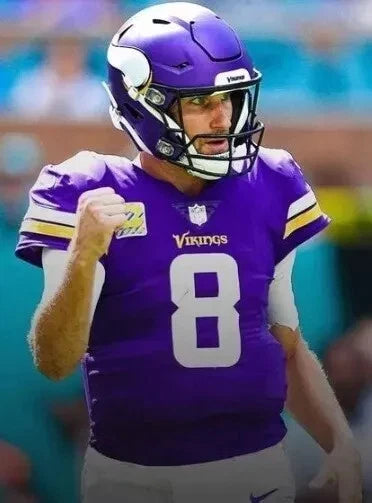 Kirk Cousins Minnesota Vikings Canvas Wall Art – NFL Quarterback Leader Decor