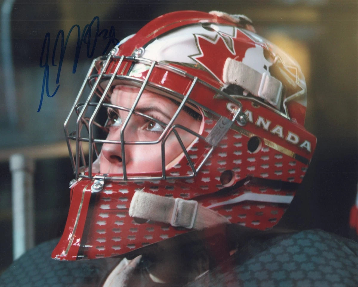 Emerance Maschmeyer Signed-Style Women’s Hockey Canvas Wall Art | Signature Reproduction Print