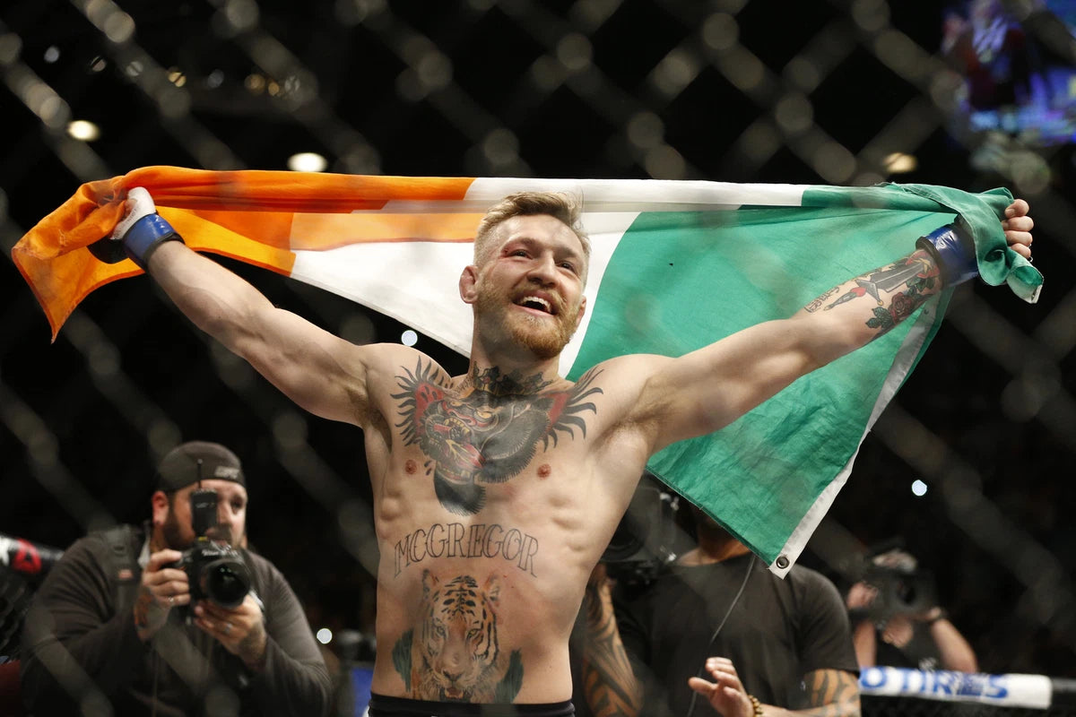 Conor McGregor UFC Canvas Wall Art – MMA Champion Fight Night Decor