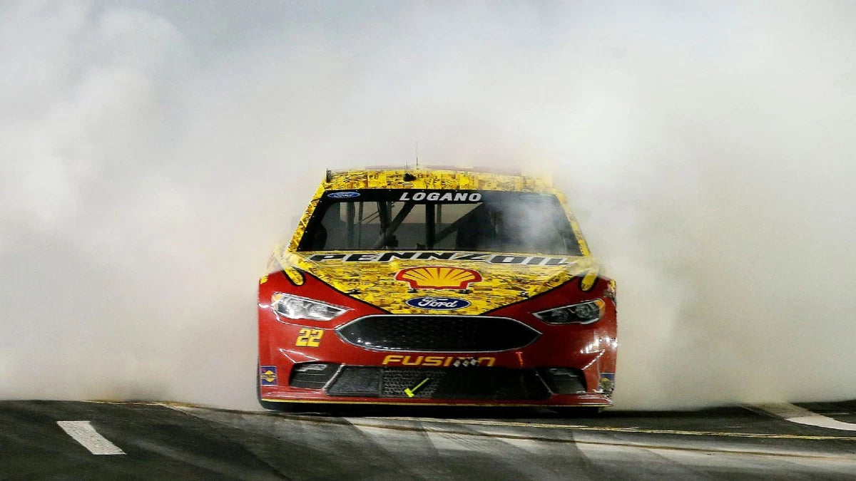 Joey Logano NASCAR Canvas Wall Art – Racing Superstar Poster