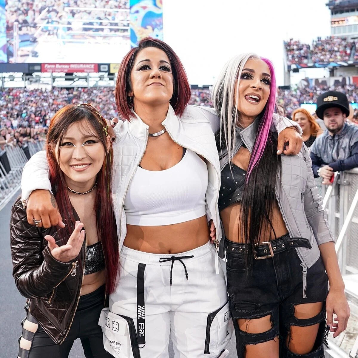 Bayley WWE Friends Canvas Wall Art – Wrestling Team Spirit Poster