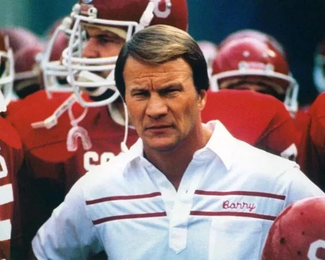 Barry Switzer Oklahoma Sooners Canvas Wall Art – College Football Legend Decor
