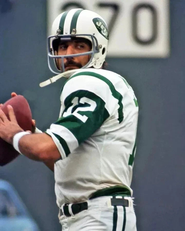 1968 Joe Namath New York Jets Canvas Wall Art – Vintage NFL Legend Decor