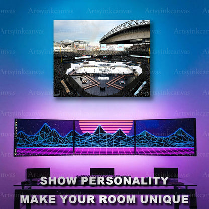 2024 NHL Winter Classic T-Mobile Park artwork