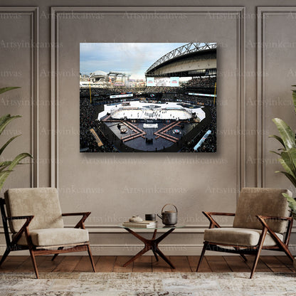 NHL Winter Classic collector canvas art