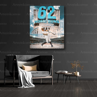 MLB collector canvas print
