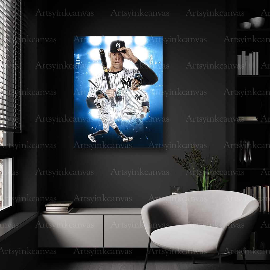 New York Yankees postseason wall decor