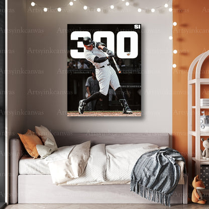 Premium Aaron Judge Yankees canvas wall art