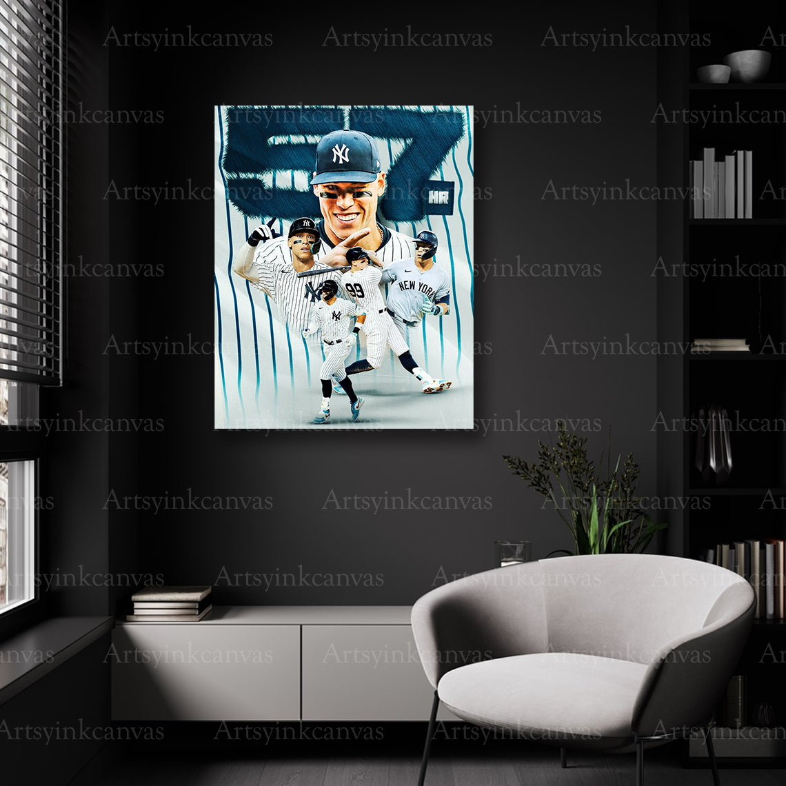 New York Yankees home run wall decor