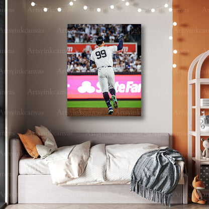 Premium Aaron Judge Yankees canvas art