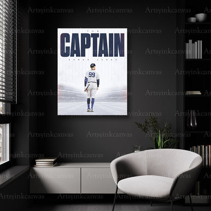 New York Yankees captain wall decor