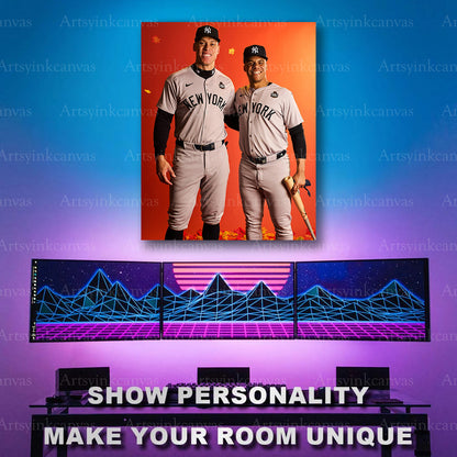 New York Yankees 2024 World Series artwork