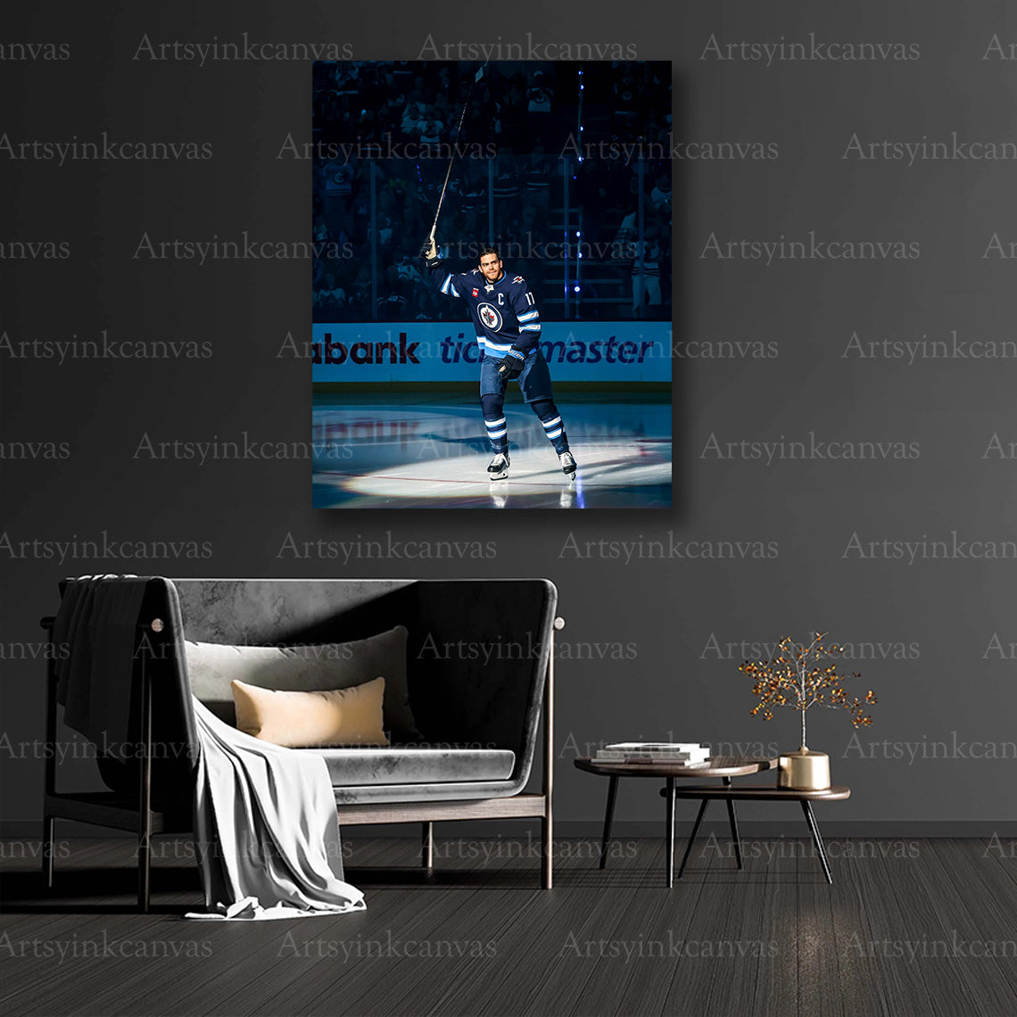 Adam Lowry arena moment collector canvas