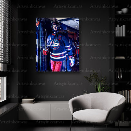 NHL player pregame moment wall decor