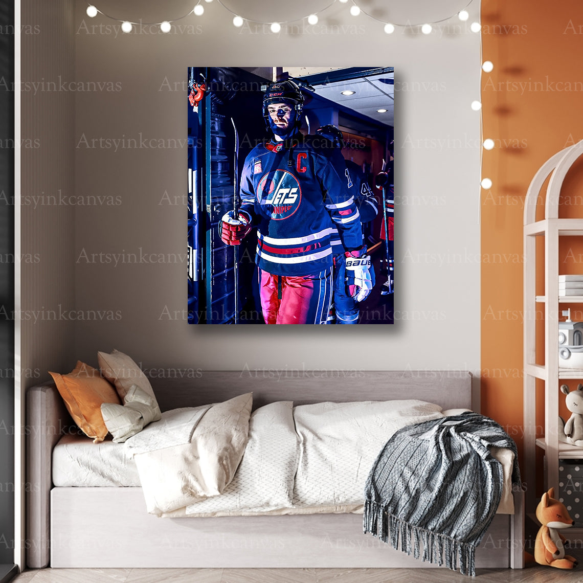 Premium Winnipeg Jets canvas wall art