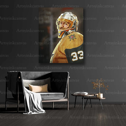 Vegas Golden Knights goalie collector canvas art