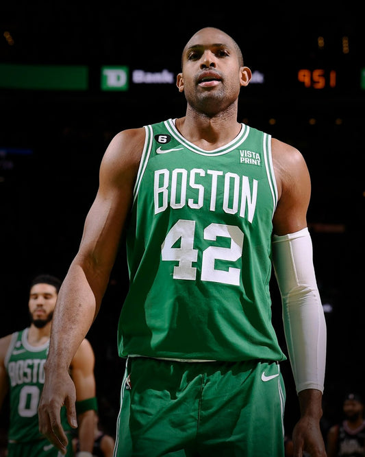 Al Horford court walk Boston Celtics canvas wall art