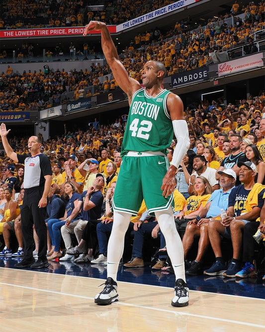 Al Horford shooting follow through Boston Celtics canvas wall art