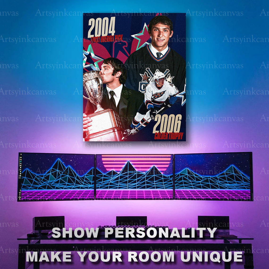 Alex Ovechkin first overall pick artwork