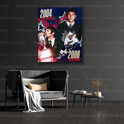 Alex Ovechkin NHL Draft collector canvas art