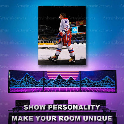 2011 Winter Classic hockey artwork