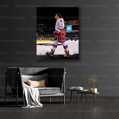 Washington Capitals Winter Classic collector canvas art