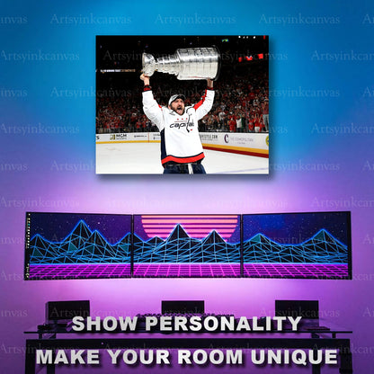 Alex Ovechkin championship hockey artwork