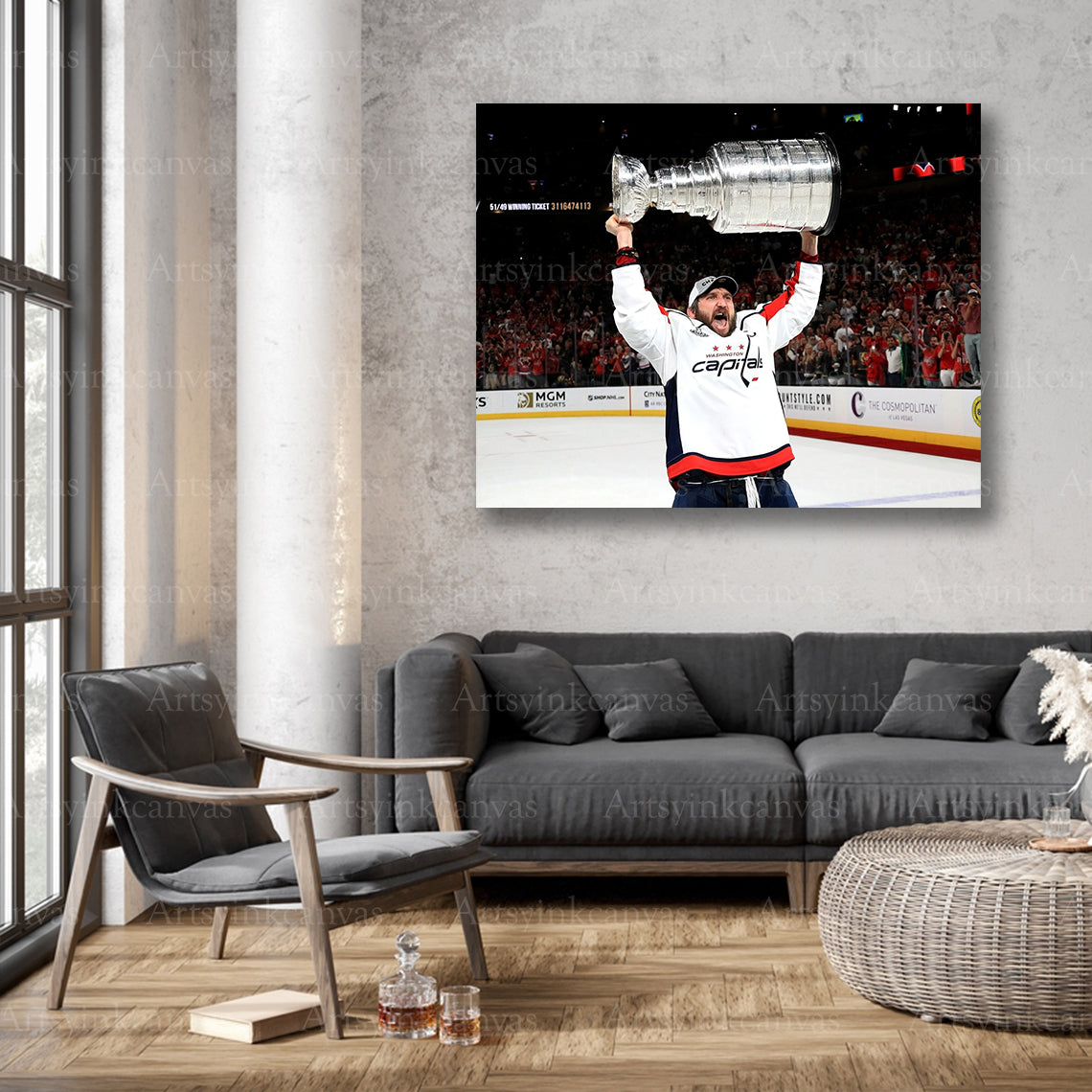Washington Capitals 2018 Stanley Cup wall decor