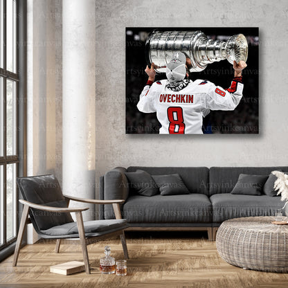 Washington Capitals 2018 Stanley Cup wall decor