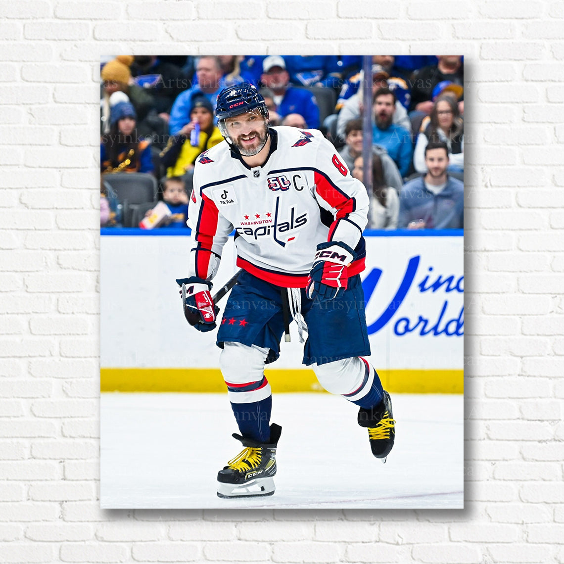Alex Ovechkin Washington Capitals 2024 canvas print
