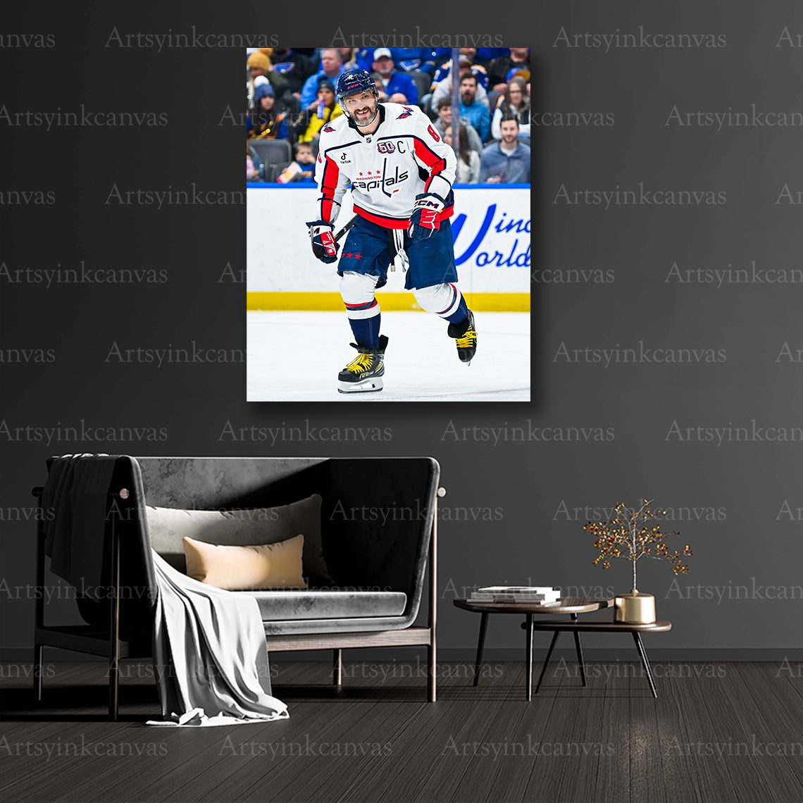 Alex Ovechkin collector canvas art