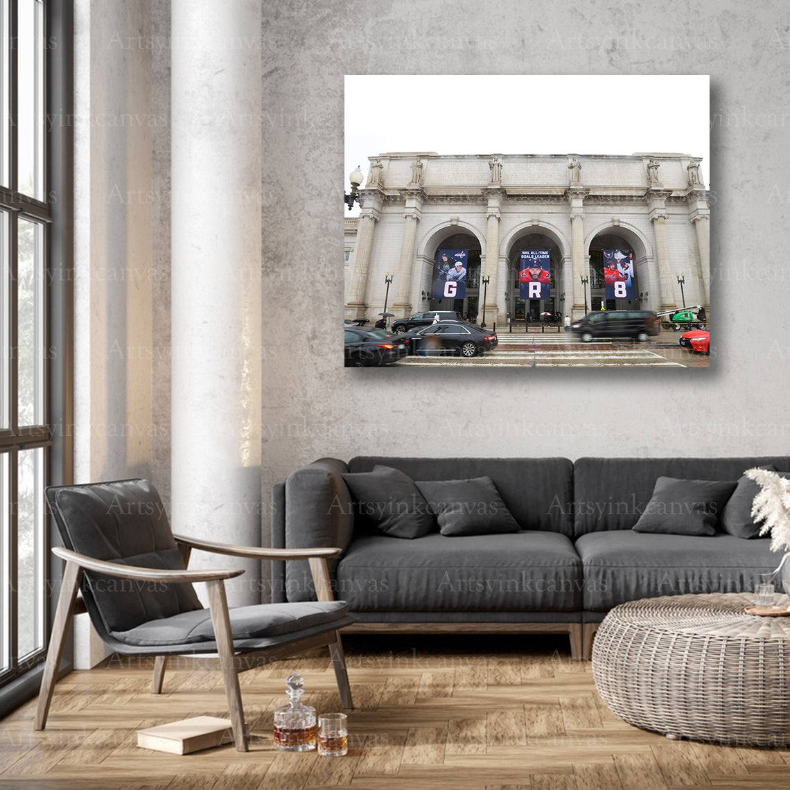 Washington Capitals all-time goals leader wall decor