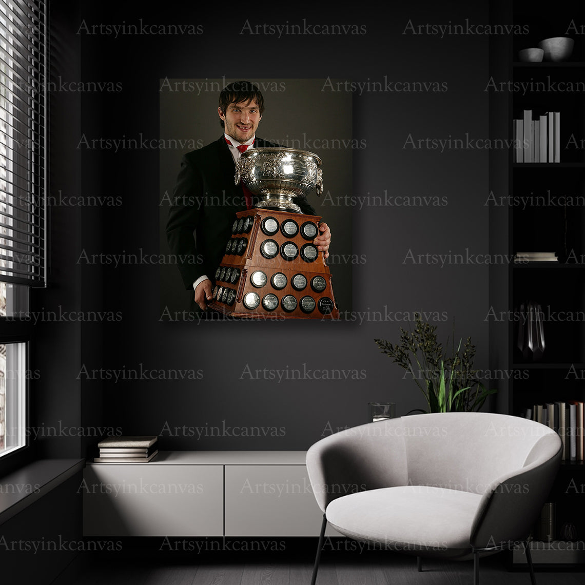 Washington Capitals Art Ross Trophy wall decor